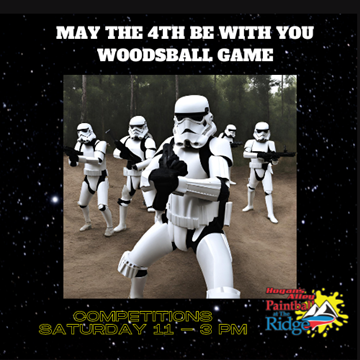 Picture of May the 4th be with you Woodsball Game